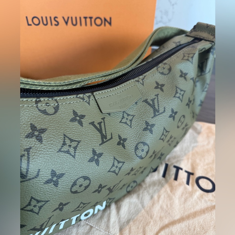 Rare Brand New Louis Vuitton Hamac Monogram Green - Picture 5 of 12